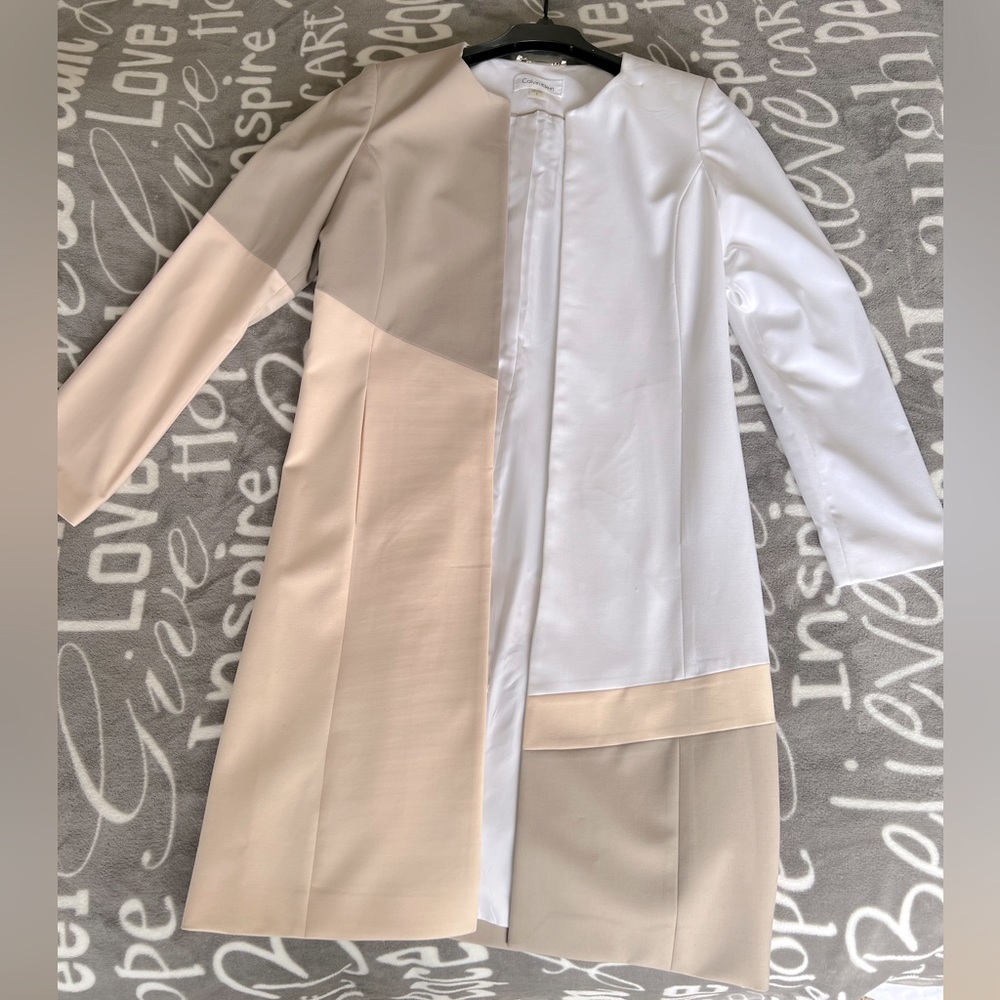 Calvin Klein long blazer
